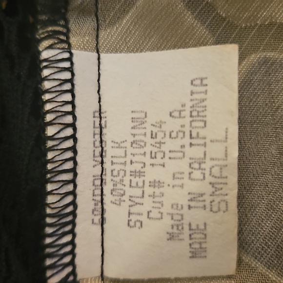 SPENCER ALEXIS Flowy Floral Ruffle Chiffon Witchy Goth Silk Blend Kimono - Picture 9 of 10